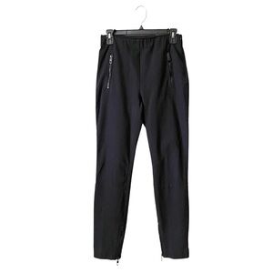 Rag & Bone New York Pants Women's Size 8 Black Ponte Skinny Ankle Zip Stretch